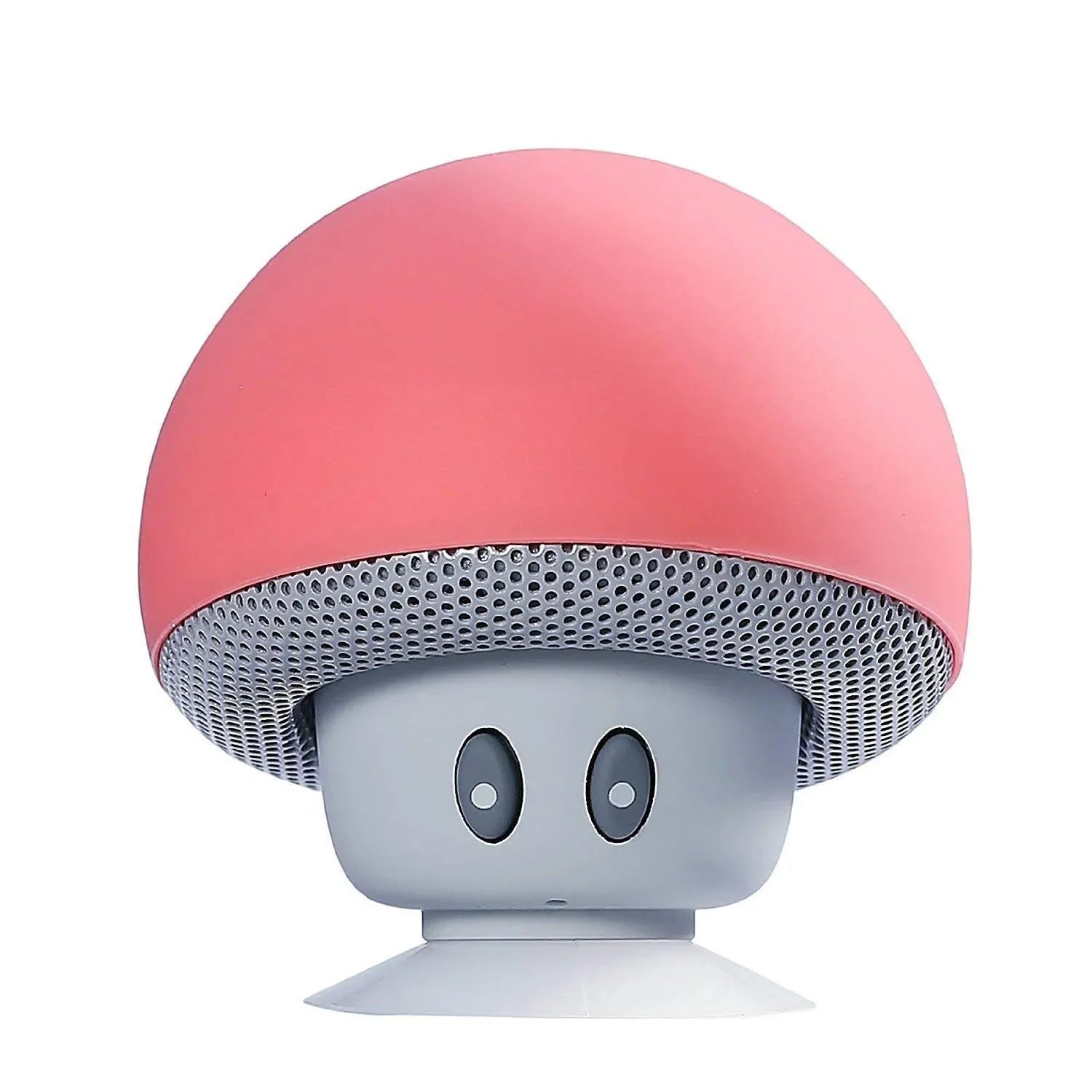 Mini Speaker,Portable Mushroom Subwoofer Speaker,with Bottom Suction Cup and Builtin Microphone for HandsFree Calling