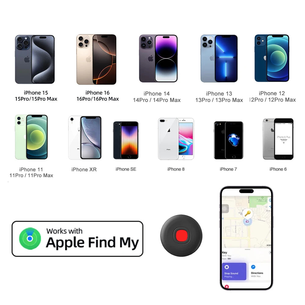 Smart Tag For iPhone Tracking Search Finder Anti-lost GPS Tracker AirTag Locator Global positioning Device Work With Find My APP