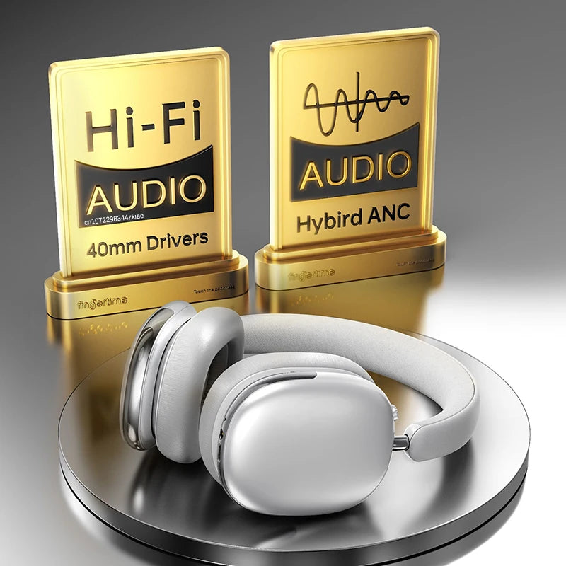 Wireless Bluetooth Headset HiFi Stereo Subwoofer Noise Cancellation Headphones Foldable Lightweight Earphones Durable Battery