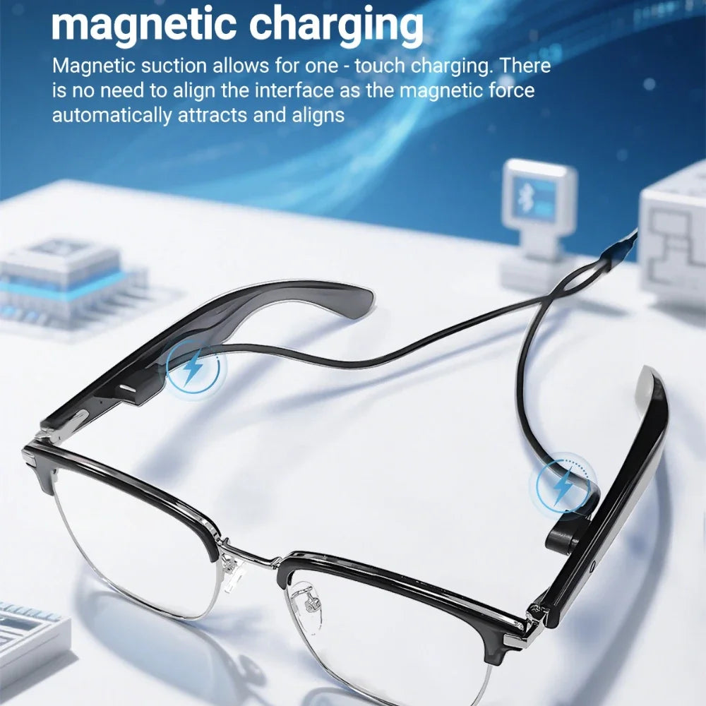GT-33 smart glasses anti-blue light glassesTranslation Sunglasses Voice Remote Control Music Eyewear Waterproof Eyeglasses
