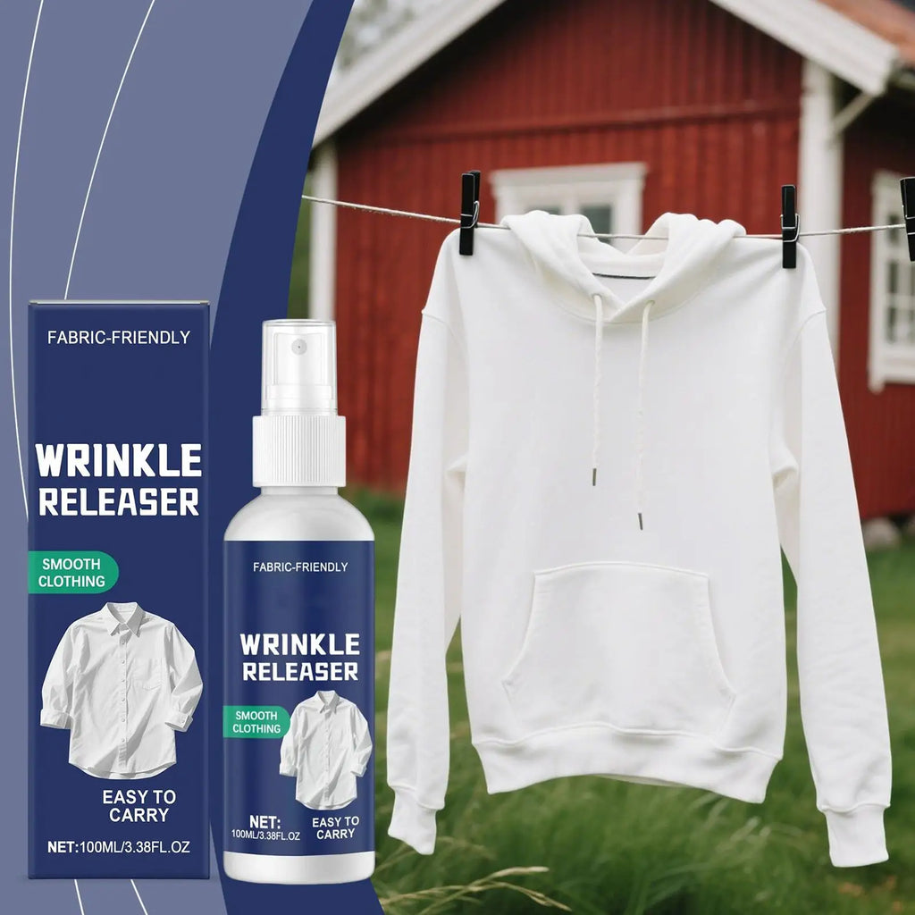 100ml Ironing Spray for Clothes, Anti-Static Ironing Aid for Dorm Room Home Travel Trip Beach Vacation Seasonal Care Supplies