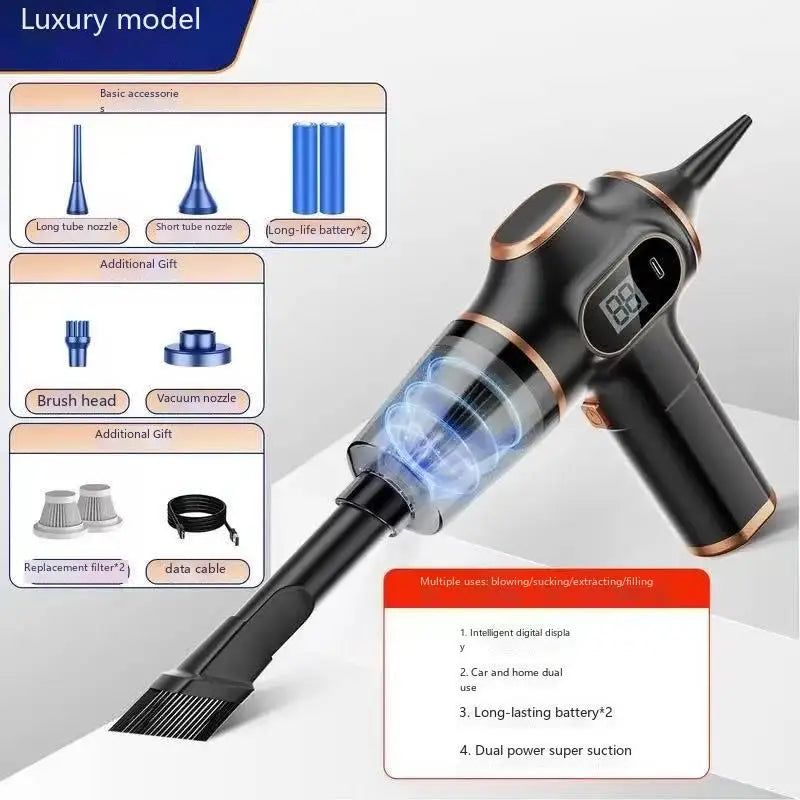 ABS Wireless Car Vacuum Cleaner Home Appliance Sofa Office High-Power Household Cleaning Machine Mini Vacuum Carpet Cleaner