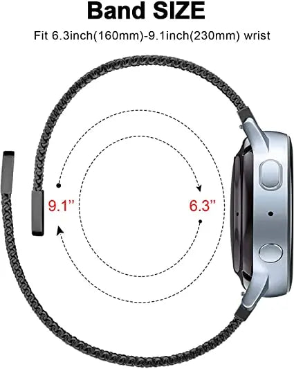 Milanese Magnetic Metal Strap for Samsung Galaxy Watch 8 40mm 44mm 8Classic 46mm Band for Galaxy Watch Ultra 2025 47mm Wristband