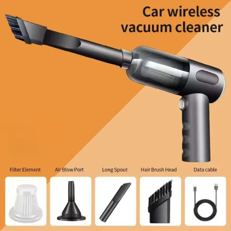 Multifunctional home vacuum cleaner, hand-held portable wireless car small vacuum cleaner, strong suction
