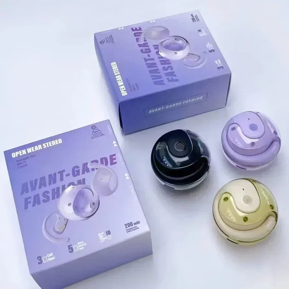 Wireless BT Earbuds Real-time Bluetooth Headphones High Quality Sound Sports In-Ear Monitors with Microphone