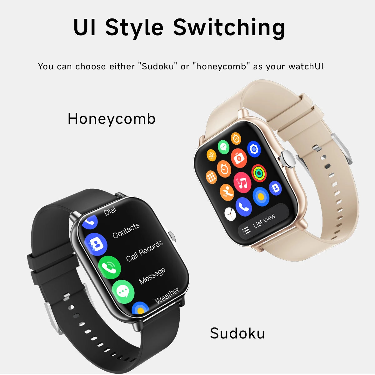 2025 NEW Smartwatch For Android/IOS 1.83 Screen Wireless Bluetooth Call Phone Camera Control Music Player Multi-Sports Modes Men