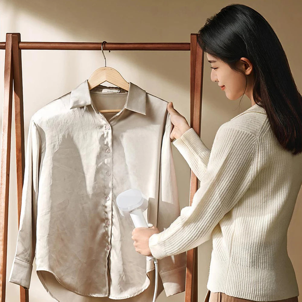 XIAOMI MIJIA Foldable Garment Steamers Iron 2 Home Clothes Generator Handheld Mini Electric Mite Removal Steam Cleaner Portable