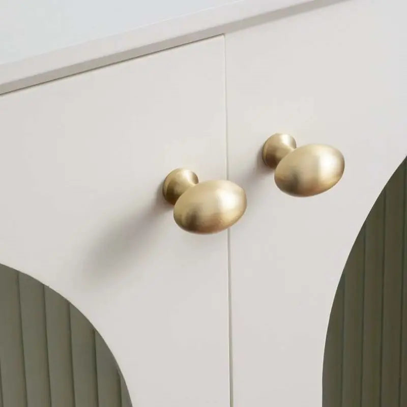 Handles Drawer Cabinet Furniture Kitchen Handles for Cabinet Knob Door Drawer Furniture Kitchen Golden Single Hole