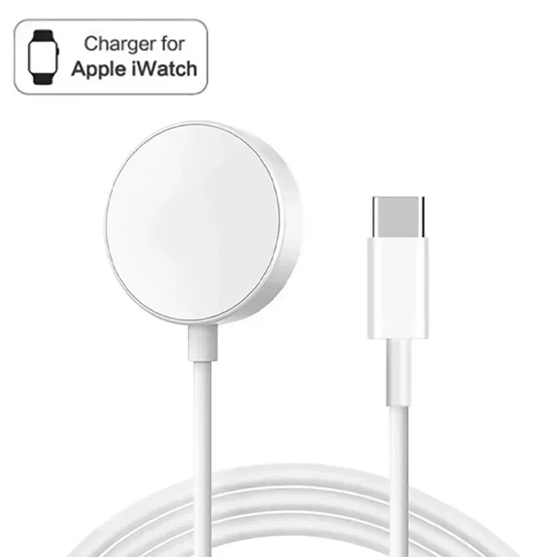 Magnetic Charger For IWatch Charging Cable Portable Magnetic Wireless Charging For IWatch Series Ultra2/10/9/8/7/6/SE/SE/5/4/3/2