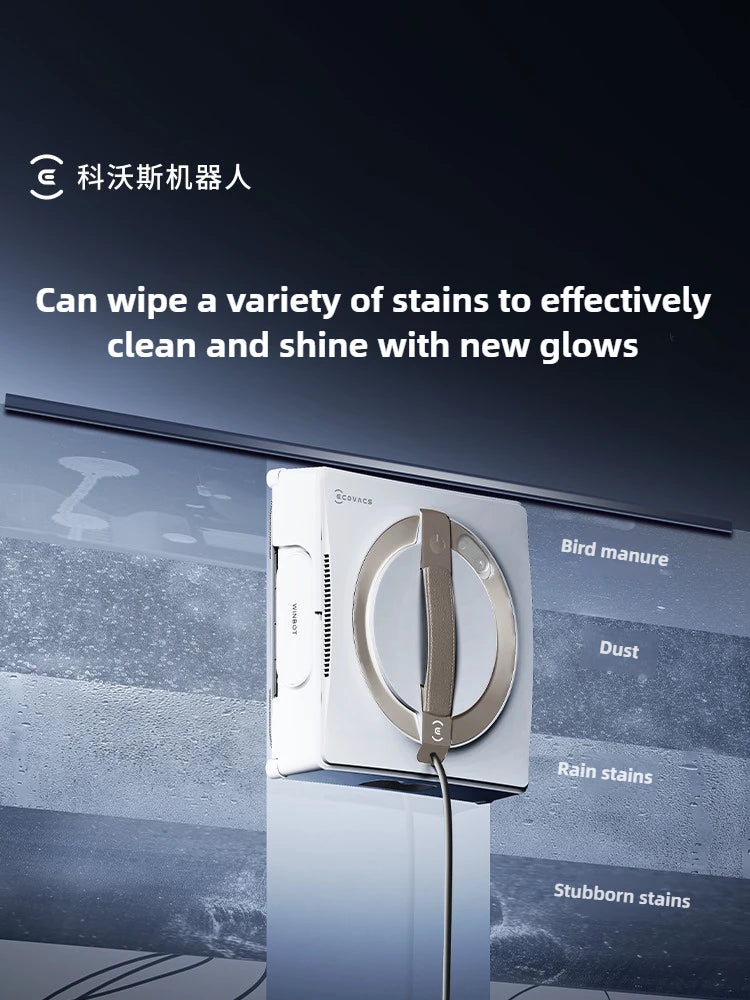 Original ECOVACS WINBOT W2S PRO Window Cleaning Robot Fully Automatic Window Cleaning Robot Household Window Cleaning Machine