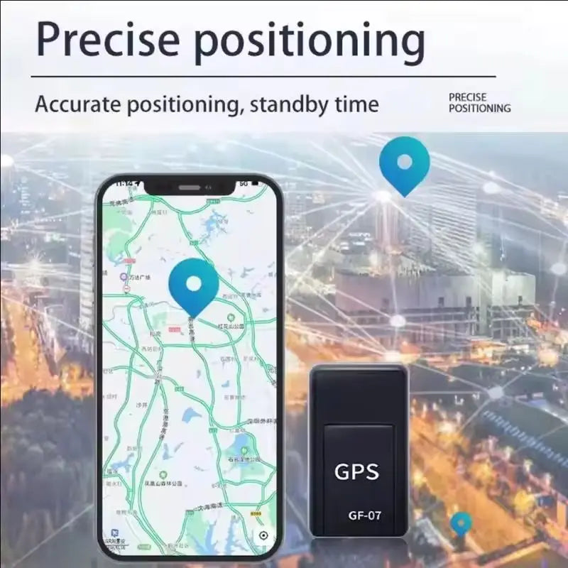 Portable Mini Gps Tracking Device Gf07 Car Gps Tracker Vehicle Gps Locator Strong Magnetic Anti-Lost Precise Gps Position App