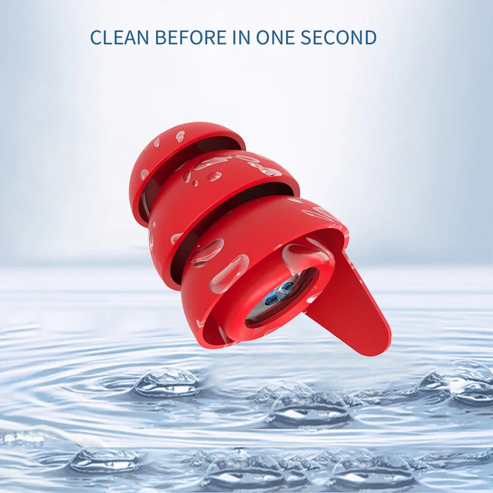 Silicone Soundproof Earplug Anti Noise Sleeping Ear Plugs Sound Insulation Noise Reduction Ear Protection Swimming Earplugs