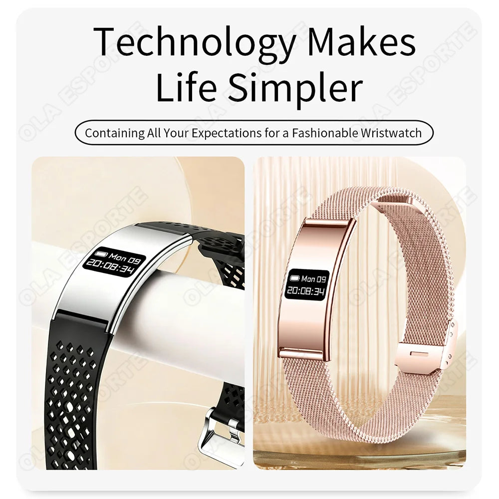 Sports Step Count Smart Bracelet 2026 New Men Women Health Monitoring Fitness Smart Watch Heart Rate Sleep Monitoring Smart Band