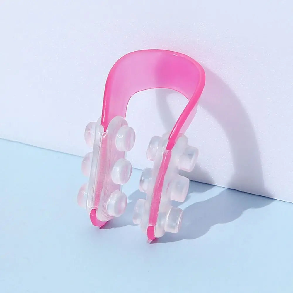 New Plastic Nose Clip U Type Beauty Nose Pads Pink Nose Correction Device