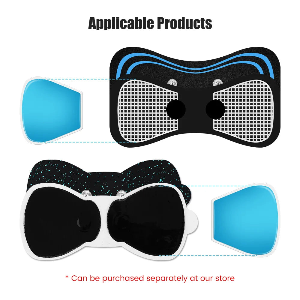 Gel Pads for EMS Neck Massager Trainer Hip Exerciser Replacement Body Massage Patch Muscle Stimulator Sticker Gels Hydrogel