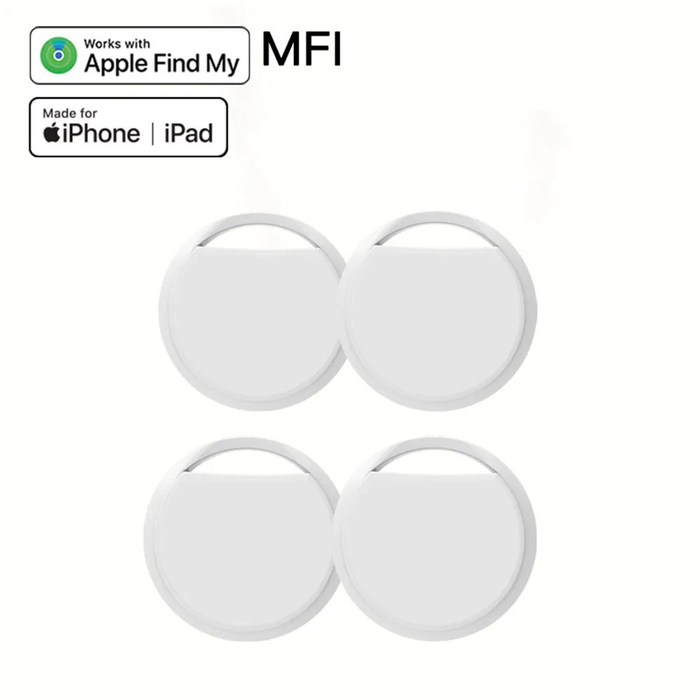 Bluetooth GPS Tracker for IPhone & Android Anti-Lost Key Finder for Luggage Wallet Pets Find My Device Compatible Smart Tag