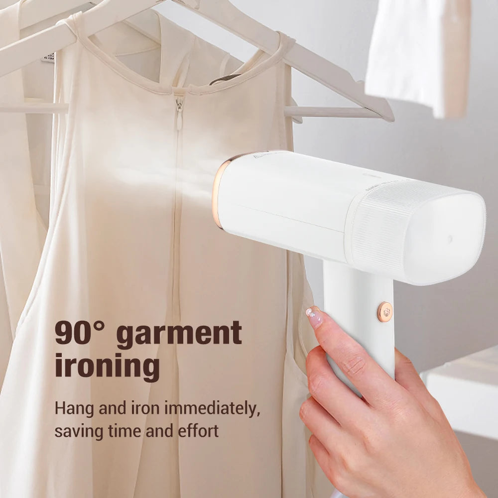 Portable Steam Iron For Clothes Handheld Electric Garment Steamer Cleaner Foldable Flat Ironing Machine For Travel Home