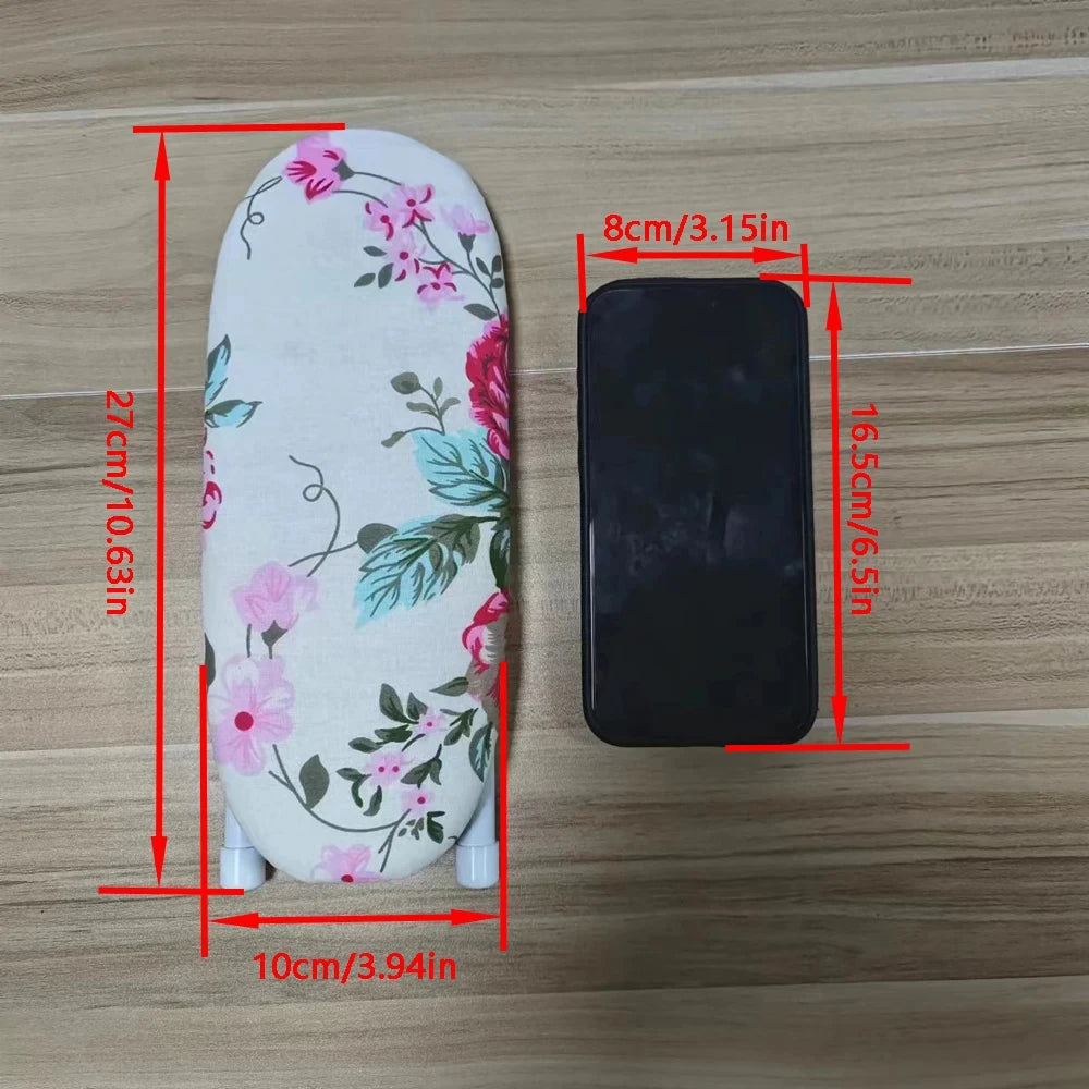 1PC Mini Portable Sleeve Ironing Board Home Desktop Foldable Ironing Board Suitable Shirt, Sleeve Size