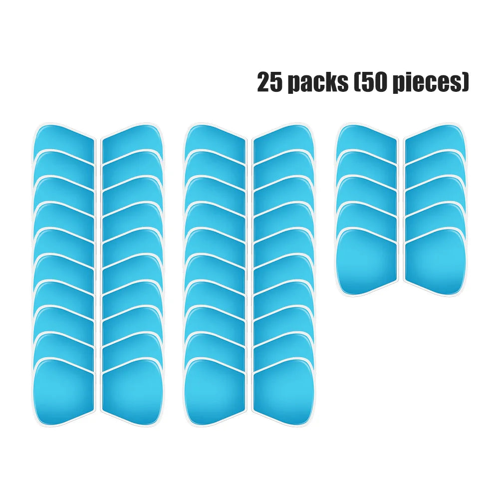 Gel Pads for EMS Neck Massager Trainer Hip Exerciser Replacement Body Massage Patch Muscle Stimulator Sticker Gels Hydrogel
