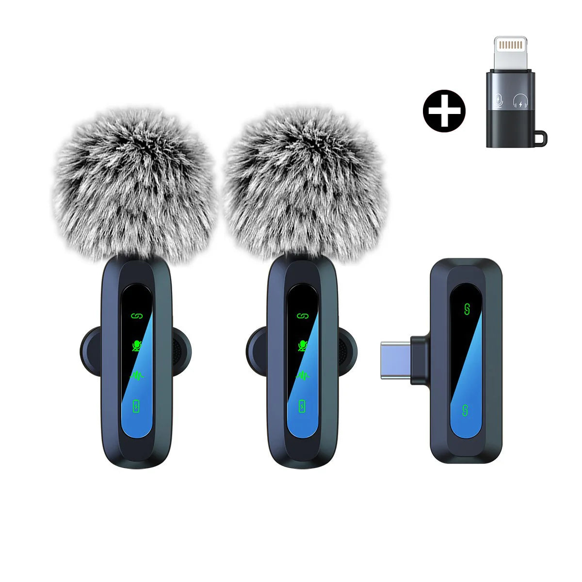 Xiaomi New Wireless Lavalier Microphone Portable Mini Microphone Audio Video Recording Livestreaming Gaming  For IPhone Android
