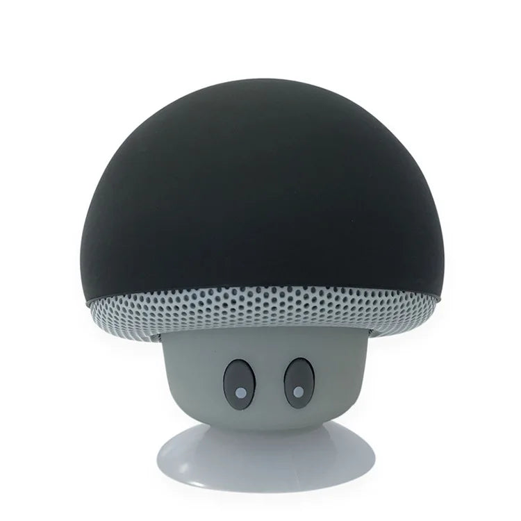 Mini Speaker,Portable Mushroom Subwoofer Speaker,with Bottom Suction Cup and Builtin Microphone for HandsFree Calling