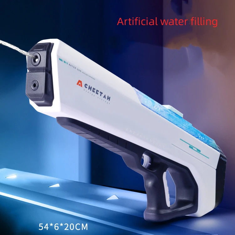 Automatic Water Absorption Electric Water Gun High Tech Automatic Water Soaker Guns Large Capacity Games High Pressure Water Gun