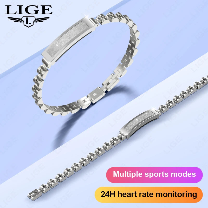 Women Smart Bracelet 2026 New Sports Fitness Wristbands Health Pedometer Waterproof Heart Rate Sleep Monitor Smart Watch ladies