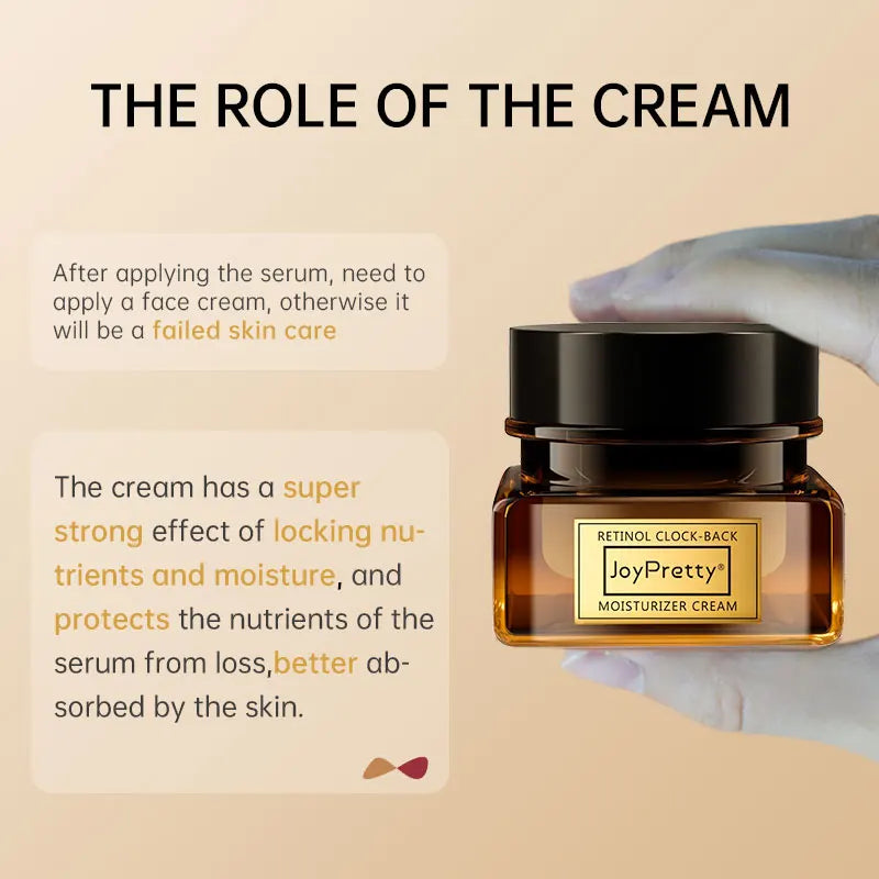 Retinol Anti Wrinkle Face Cream Moisturizing Smoothes Wrinkles Anti-Aging Firming Lifting Facial Cream Skin Care