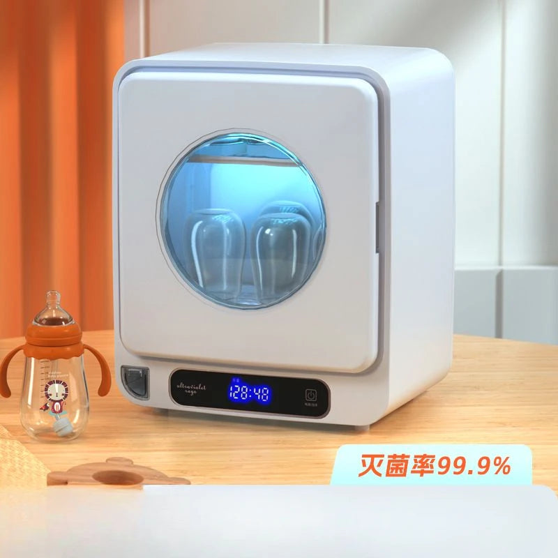 Automatic bottle disinfection cabinet sterilizer drying sterilization, drain-free ultraviolet light baby small household