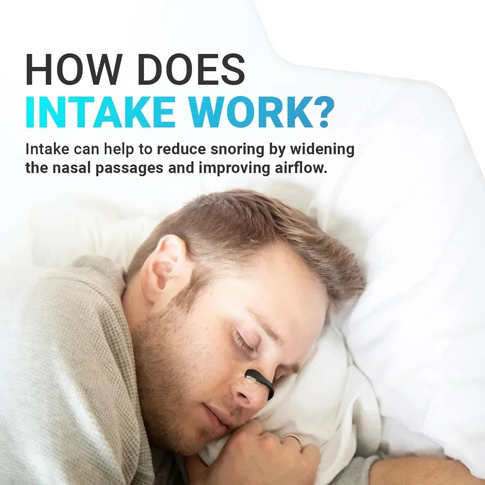 Magnetic Nasal Dilator Anti-Snore Nose Strips, Boost Oxygen Intake, Sleep Breathing Starter Kit with Accessories