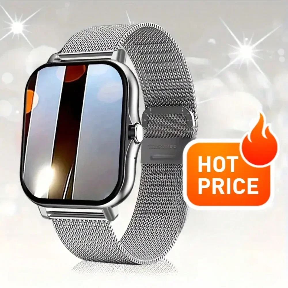 2025 Smart Fitness Watch - Wireless Calls 50 Sports Modes HR/SpO2 Tracking for iOS/Android