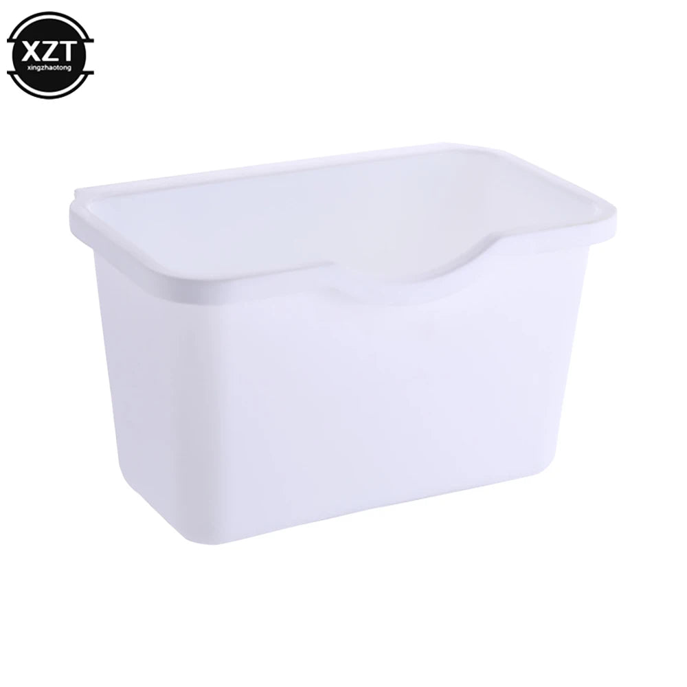 Kitchen Cabinet Door Hanging Trash Garbage Bin Can Rubbish Container Mini Waste Bins Household Rubbish Cleaning Tool Dustbin