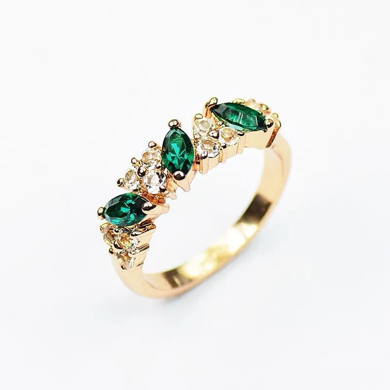 Created Rings for Women New Classic Jewelry Wedding Engagement Ring Rhinestone Fine Jewelry Gift Girls Stylish Chic Ring