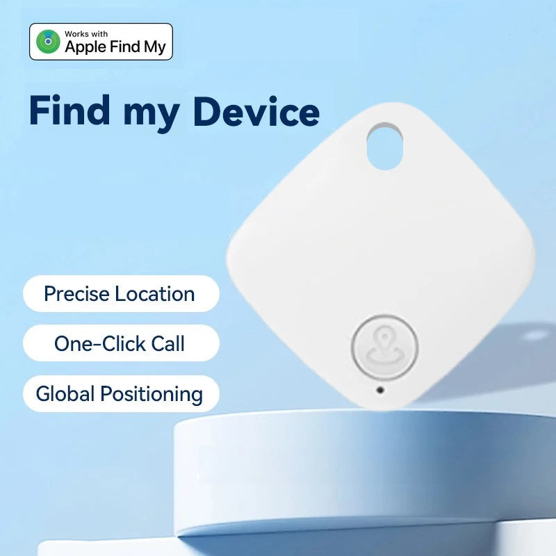 Mini Smart GPS Tracker Tag Work for iOS Android System Bluetooth Locator Key Finder for iPhone Google Find My Wallet Pet Kids