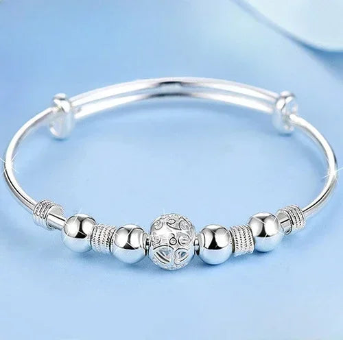 ALITREE 925 Sterling Silver Fashion Multiple Styles Bracelet Chain For Women Engagement Wedding Party Beautiful Jewelry Gift