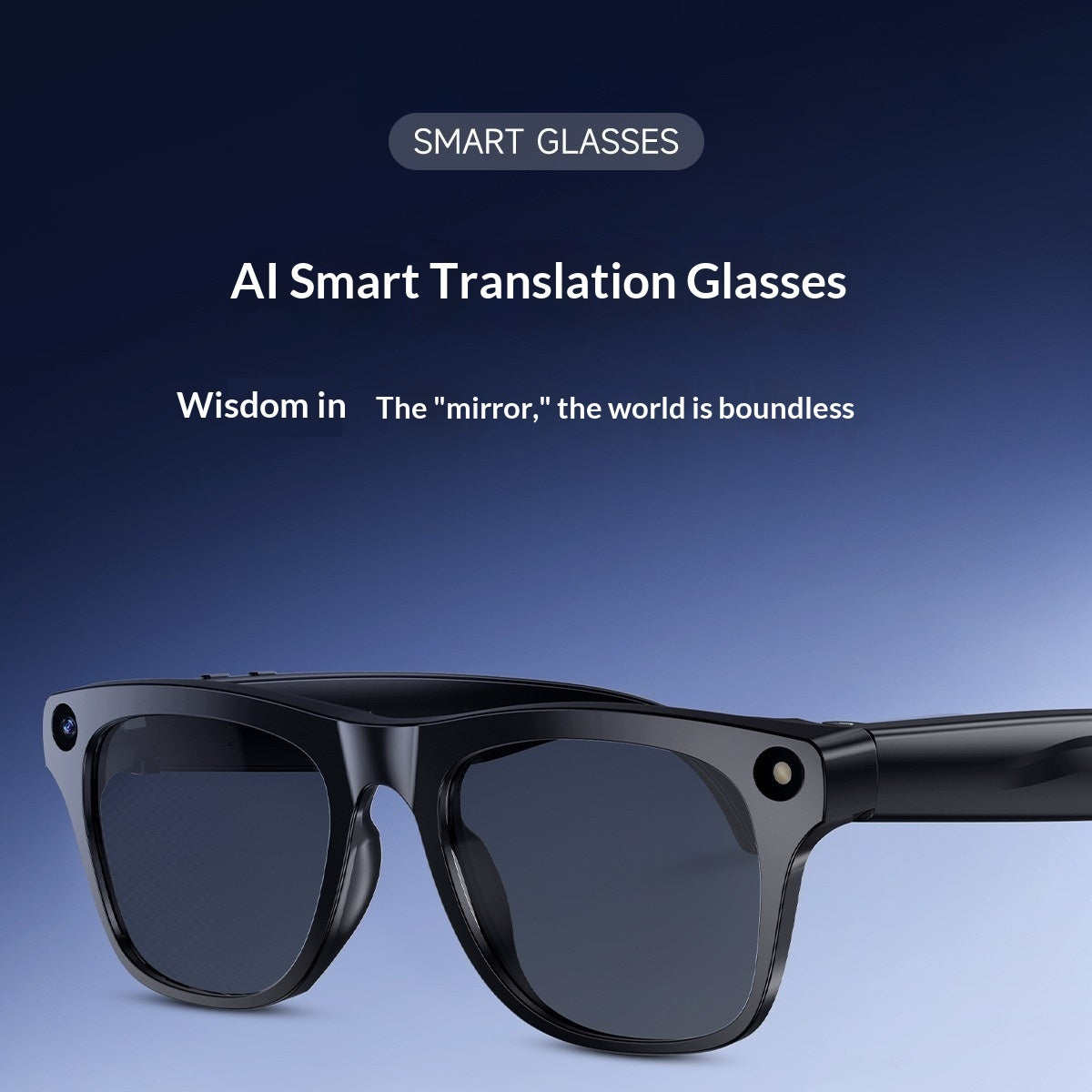 Xk One Pro Smart Glasses With A Camera For Taking Photos