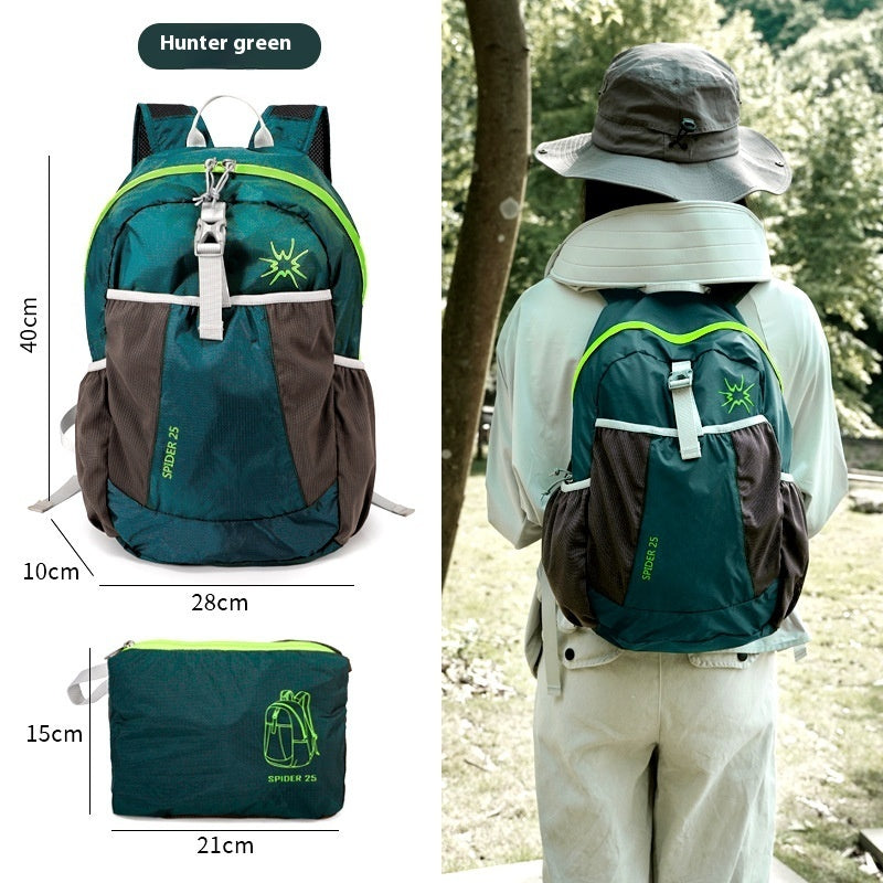 Portable Lightweight Mountaineering Backpack Convenient Travel Mountain Climbing