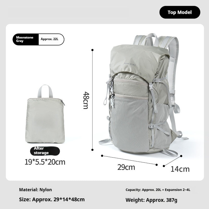 Outdoor Professional Waterproof Mountaineering Backpack Flip Hiking Backpack