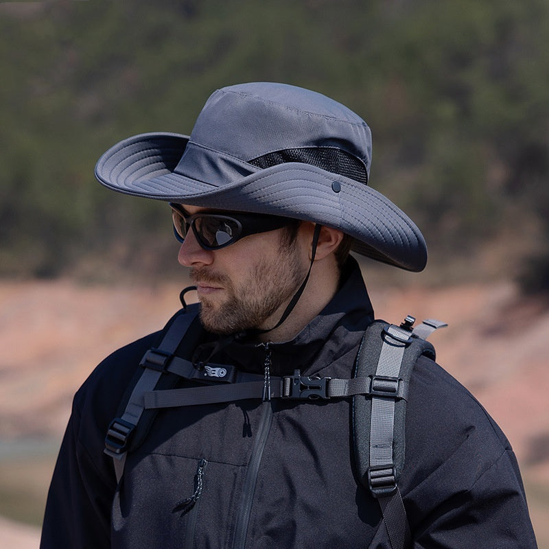 Sun Protection Sun Hat Men's Outdoor Fishing Mountaineering Bucket Hat