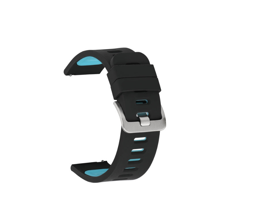 Two-color Smart Watch Silicone Band 20 22mm