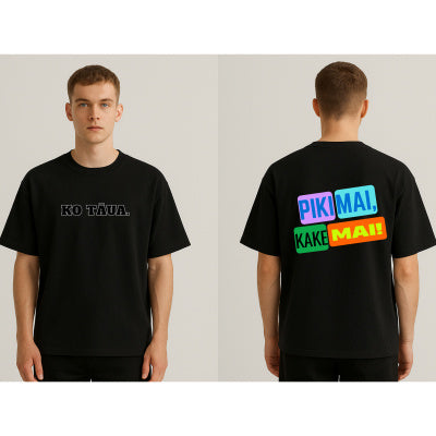 Summer Loose Short Sleeves T-shirt Men's And Women's Round Neck