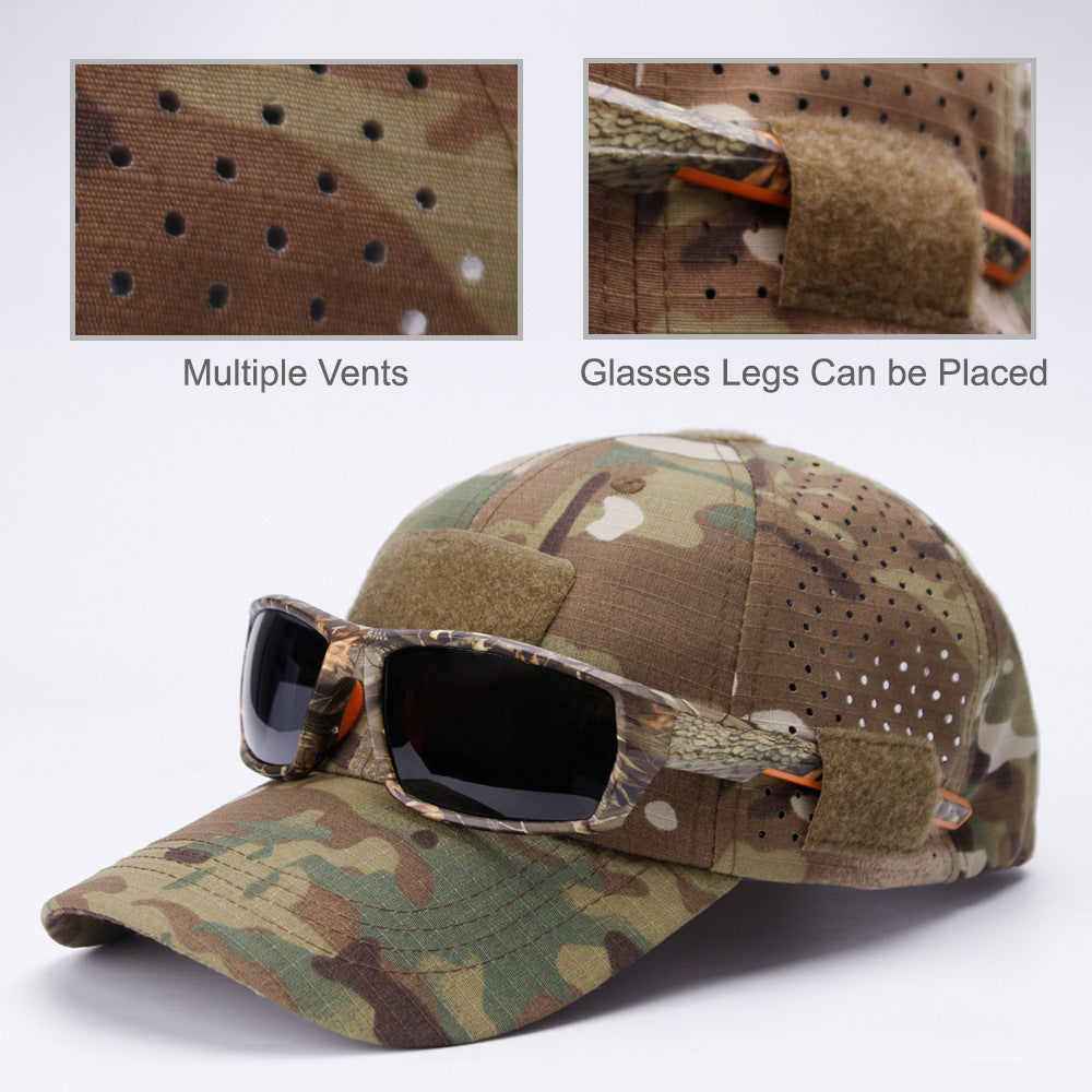 Sports Casual Breathable Camouflage Baseball Cap Men's Military Fans