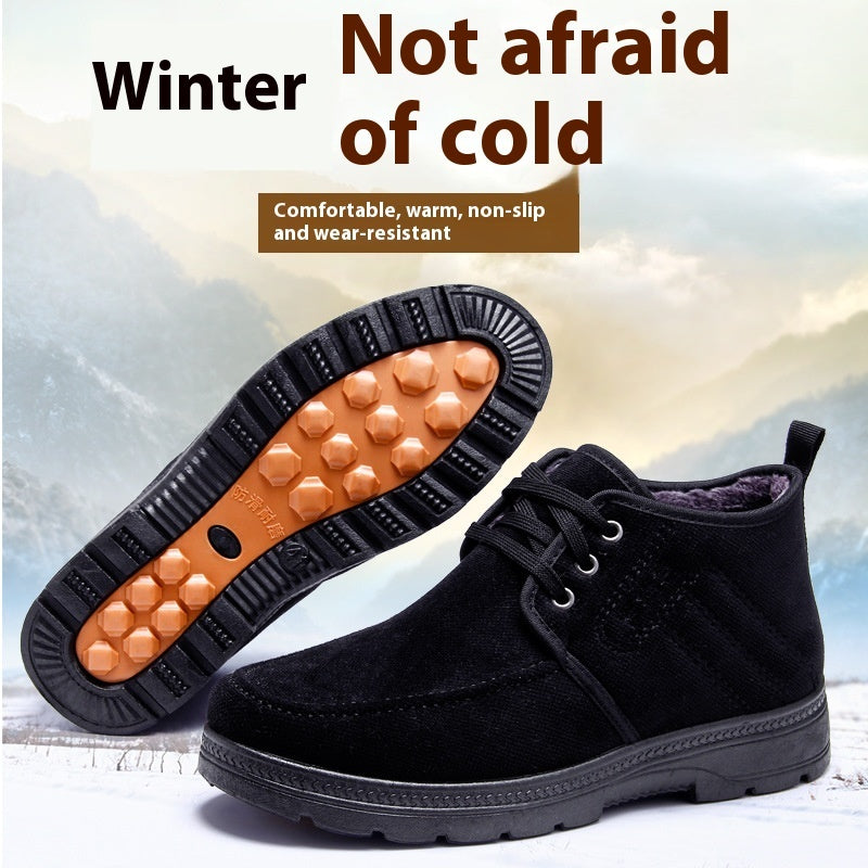 Comfortable Warm Breathable Non-slip Walking For Middle-aged And Elderly Men