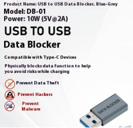 Notebook Phone Data Shielding USB Male To Type-C Female Adapter