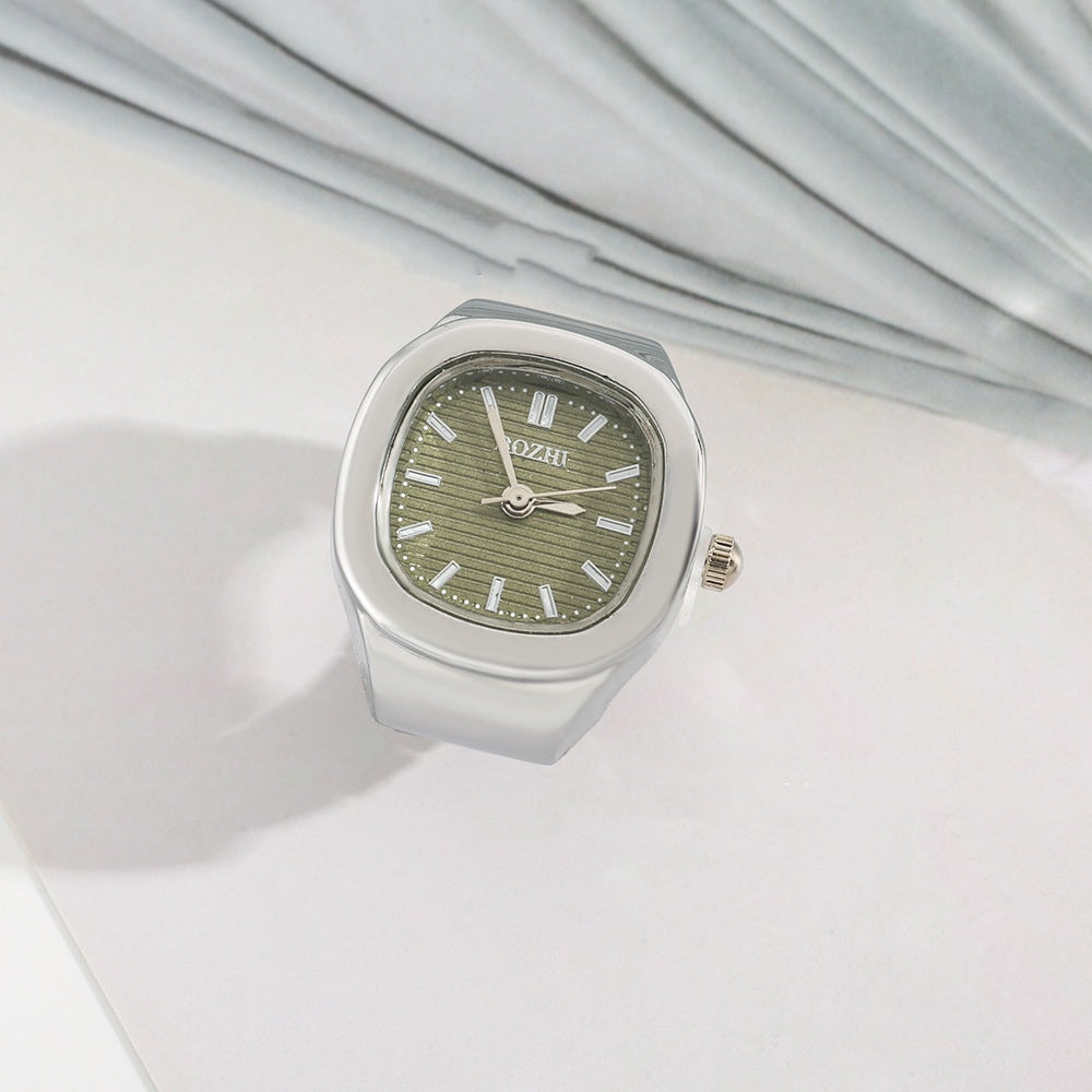 Sale Square Ring Watch Popular Models Can See The Time