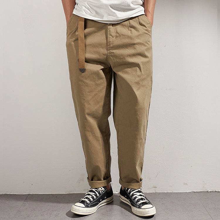 Men's Japanese-style Retro Loose Tapered Casual Pants
