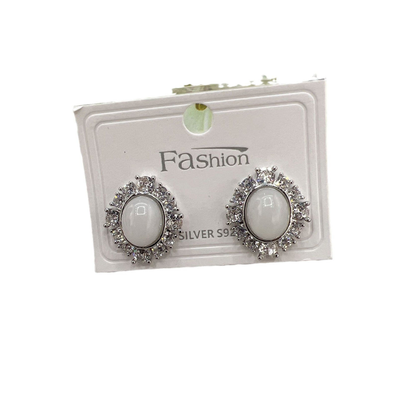 Trendy Fashion Commuter High-grade Affordable Luxury Style French Glass Cat Eye Earrings