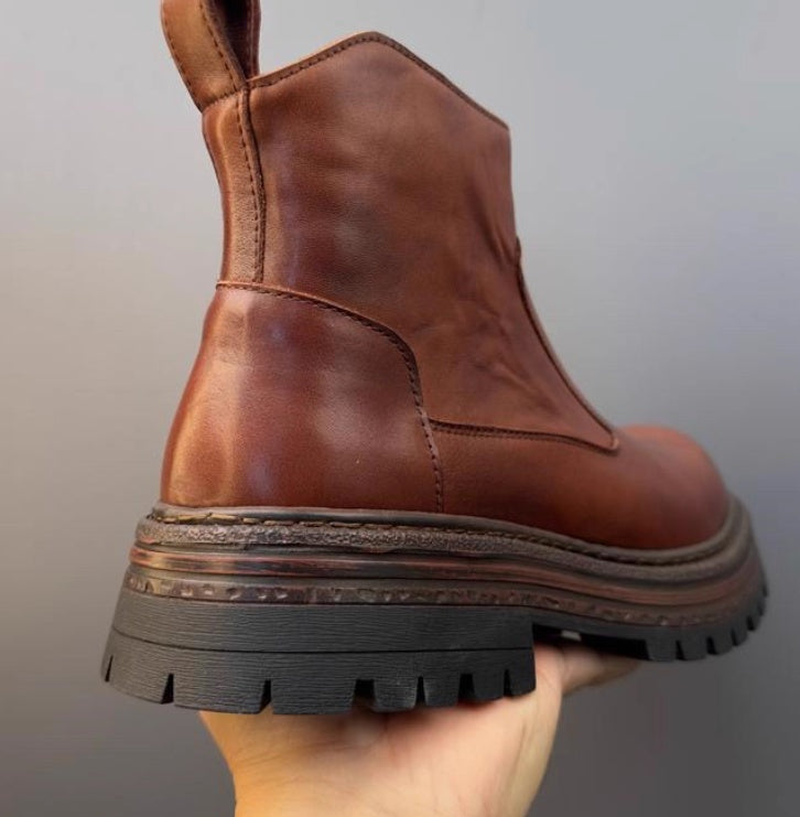 Autumn And Winter New Chelsea Boots Men's Business Shirt