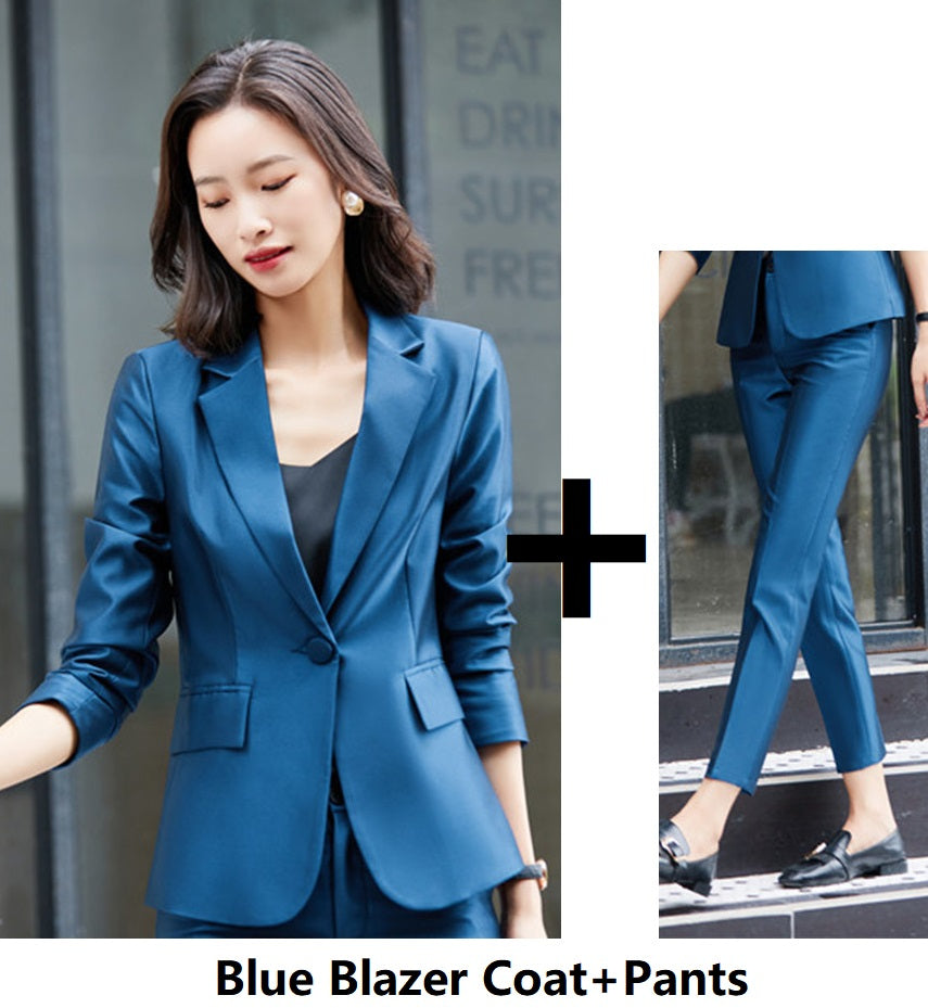 Suit Suit Female Fashion Temperament God Fan Occupation