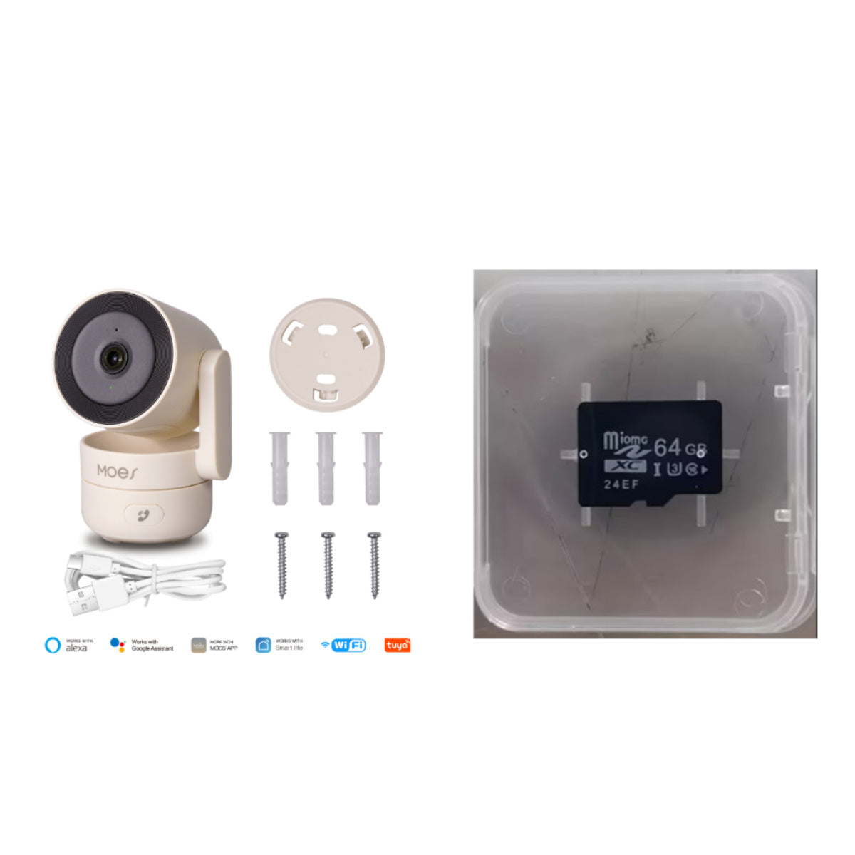 WiFi Smart Home Indoor PTZ 4MP Camera Infrared Night Vision Motion Surveillance